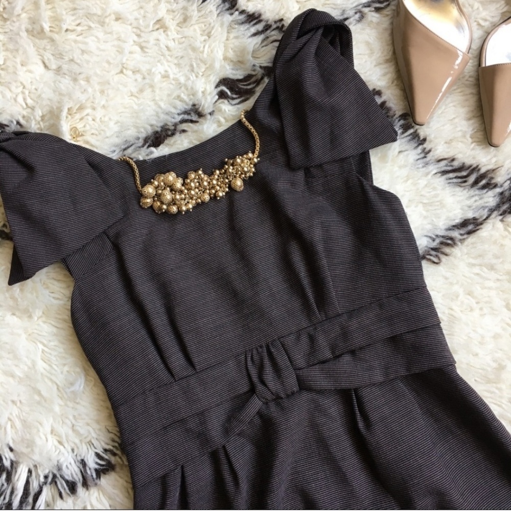 LAST CHANCE Marc Jacobs tie dress wzipper detail